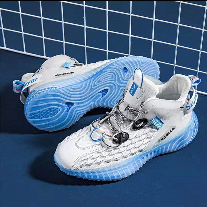 Unisex nan avantgardistischer Hybrid-Sneaker mit strukturierter Flechtapplikation und stützender Fersenbrücke Echo Archiv