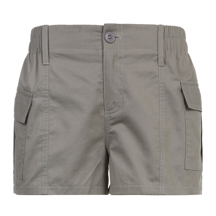 Damen Cargo-Shorts mit elastischem Bund und praktischen Seitentaschen Echo Archiv