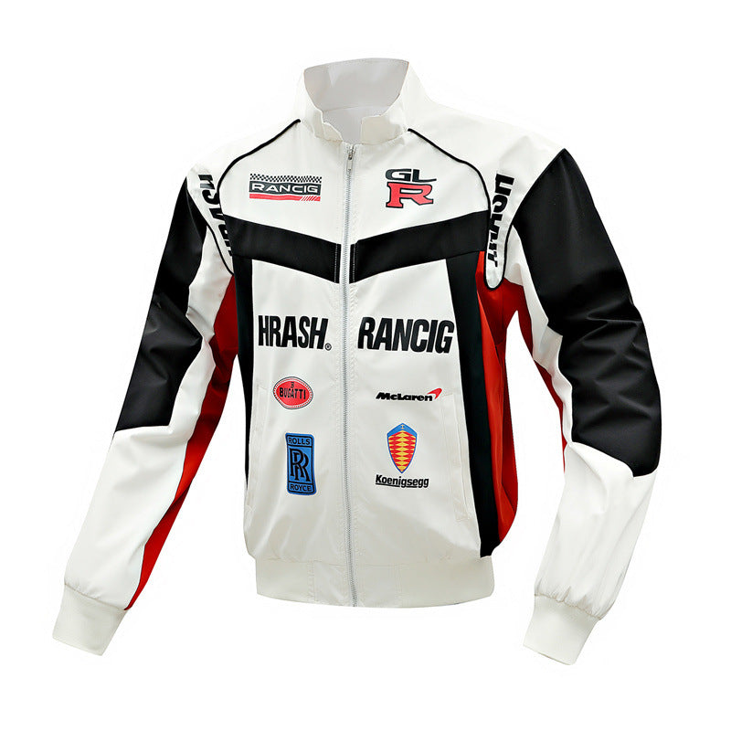 Herren Sportliche Rennjacke mit hoher Atmungsaktivität Echo Archiv