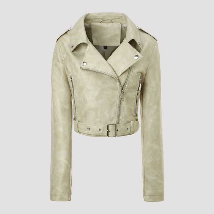 Damen Trendige Bikerjacke Echo Archiv