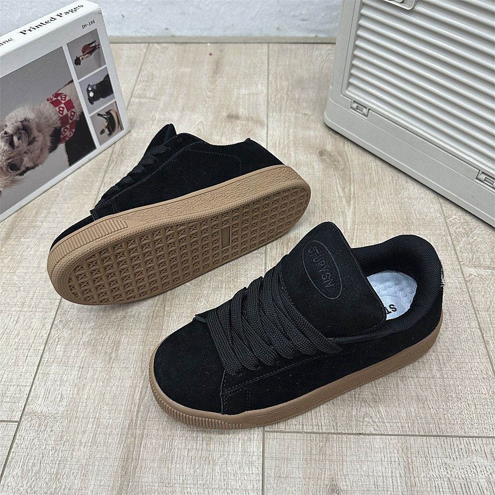 Damen Lifestyle Sneakers mit dicker Gummisohle und weichem Wildleder-Obermaterial Echo Archiv