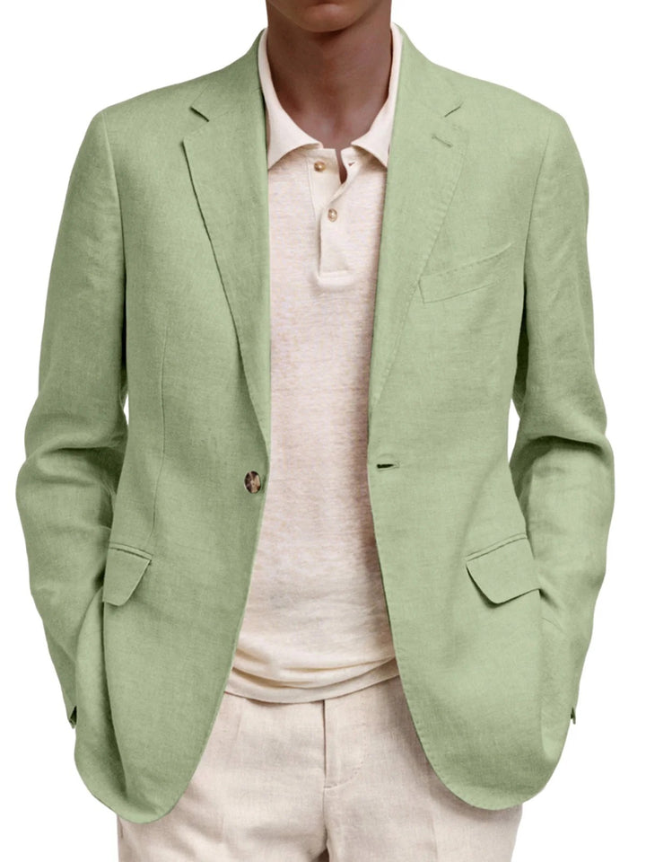 Herren Elegante Leinenjacke Echoarchiv