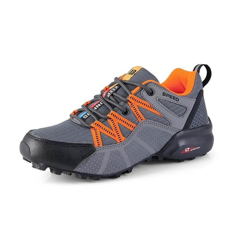 Herren nan robuster Trailrunning- und Outdoor-Sneaker mit griffiger Multiterrain-Profilsohle, verstärkter Zehenkappe und Bungee-Schnürung Echo Archiv