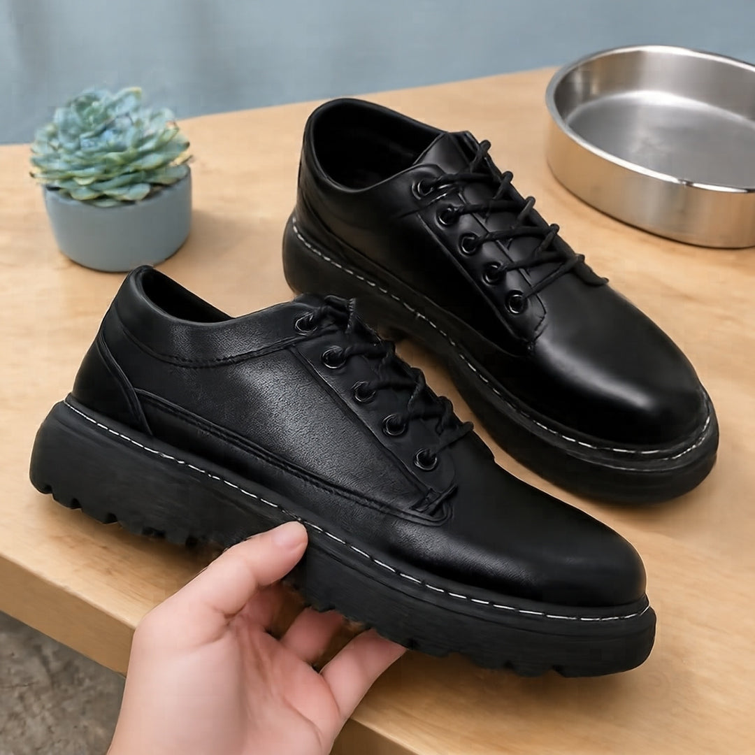 Herren Robuste Ledersneaker Echoarchiv