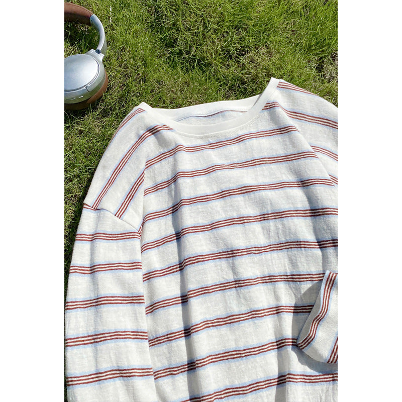 Damen Lässiges Ringelshirt Echo Archiv