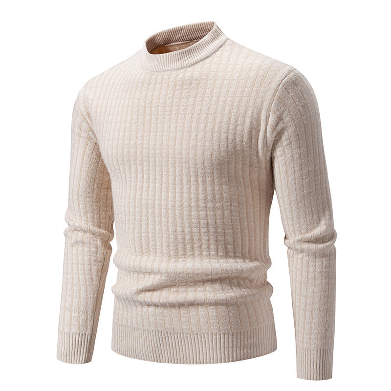 Herren Feinstrickpullover mit strukturiertem Design Echoarchiv