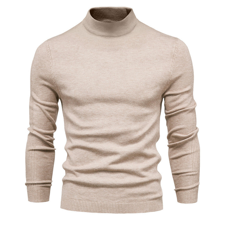 Herren Rollkragenpullover aus weichem Strickstoff Echoarchiv