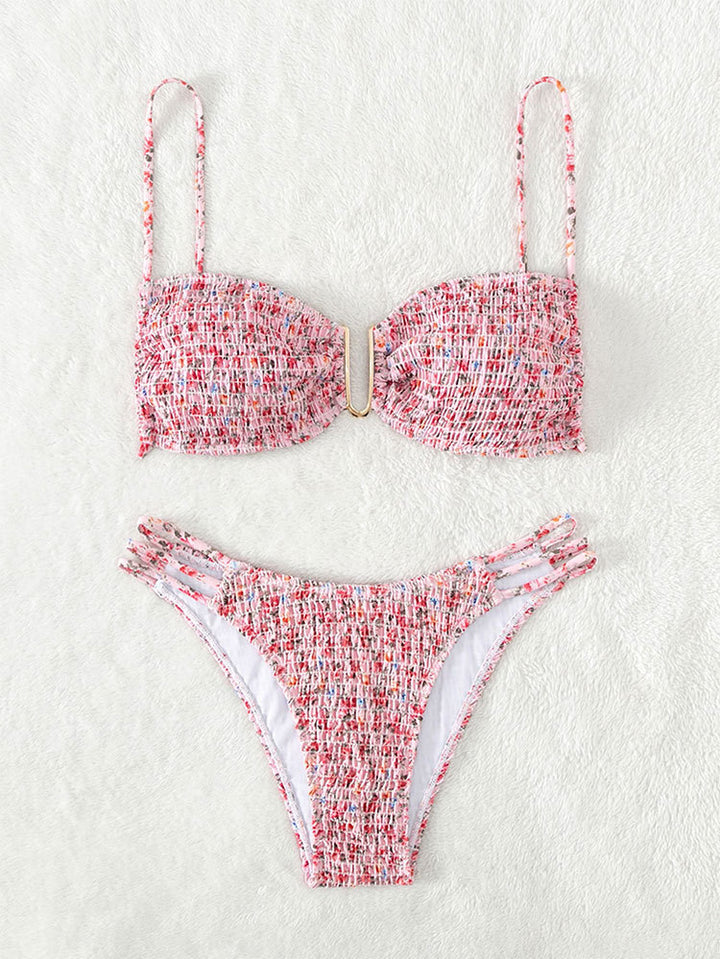 Damen Push-Up-Bikini-Set mit raffinierter Raffung Echo Archiv