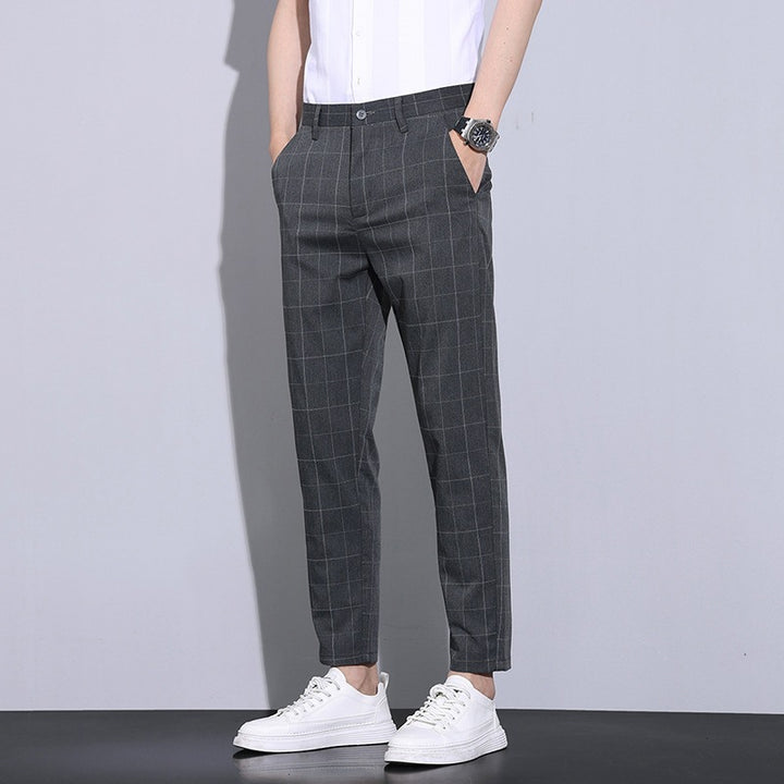 Herren Elegante Kariertes Chino-Hose Echo Archiv