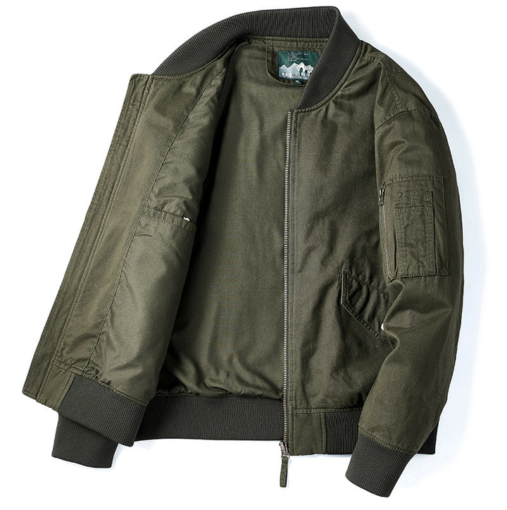 Herren Klassische Bomberjacke Echo Archiv