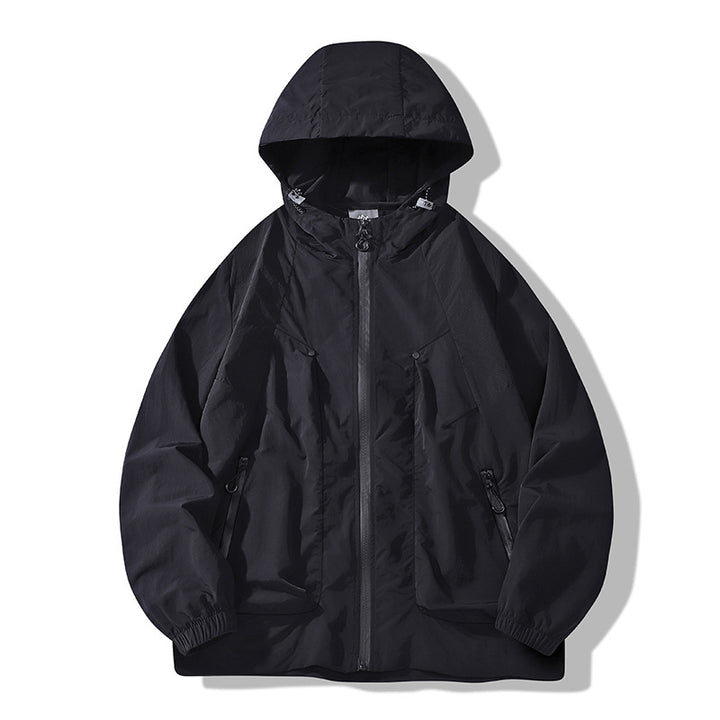 Herren Atmungsaktive Kapuzenjacke – Taviero