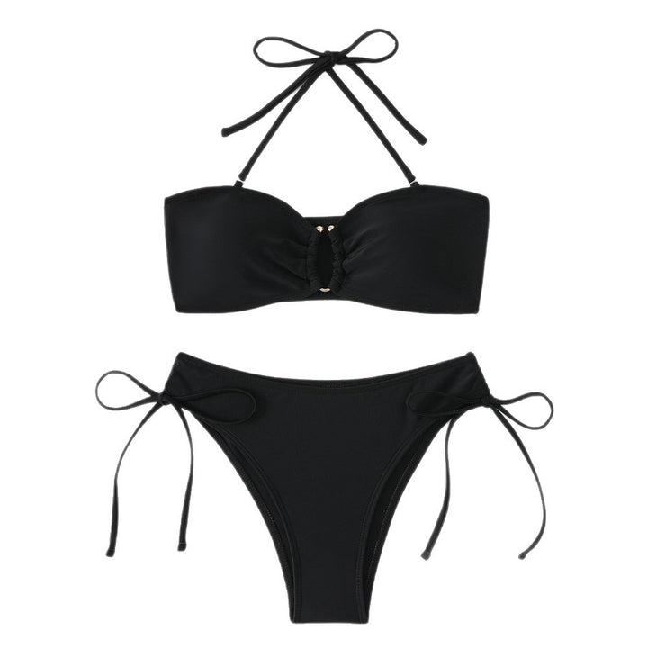 Damen Bandeau-Bikini-Set mit verstellbaren Trägern Echo Archiv
