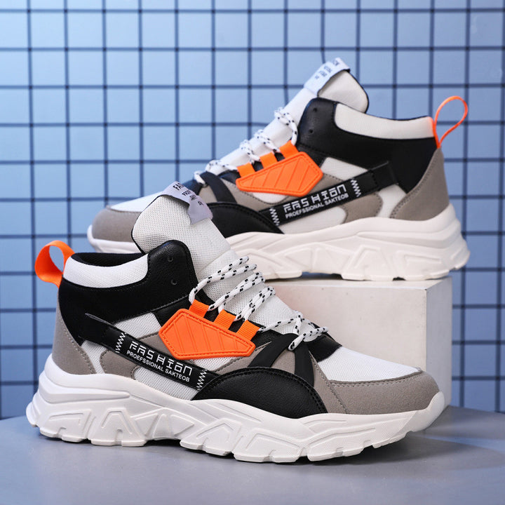 Unisex Knöchelhoher Plateau-Sneaker mit technischer Multi-Lagen-Sohle Echoarchiv