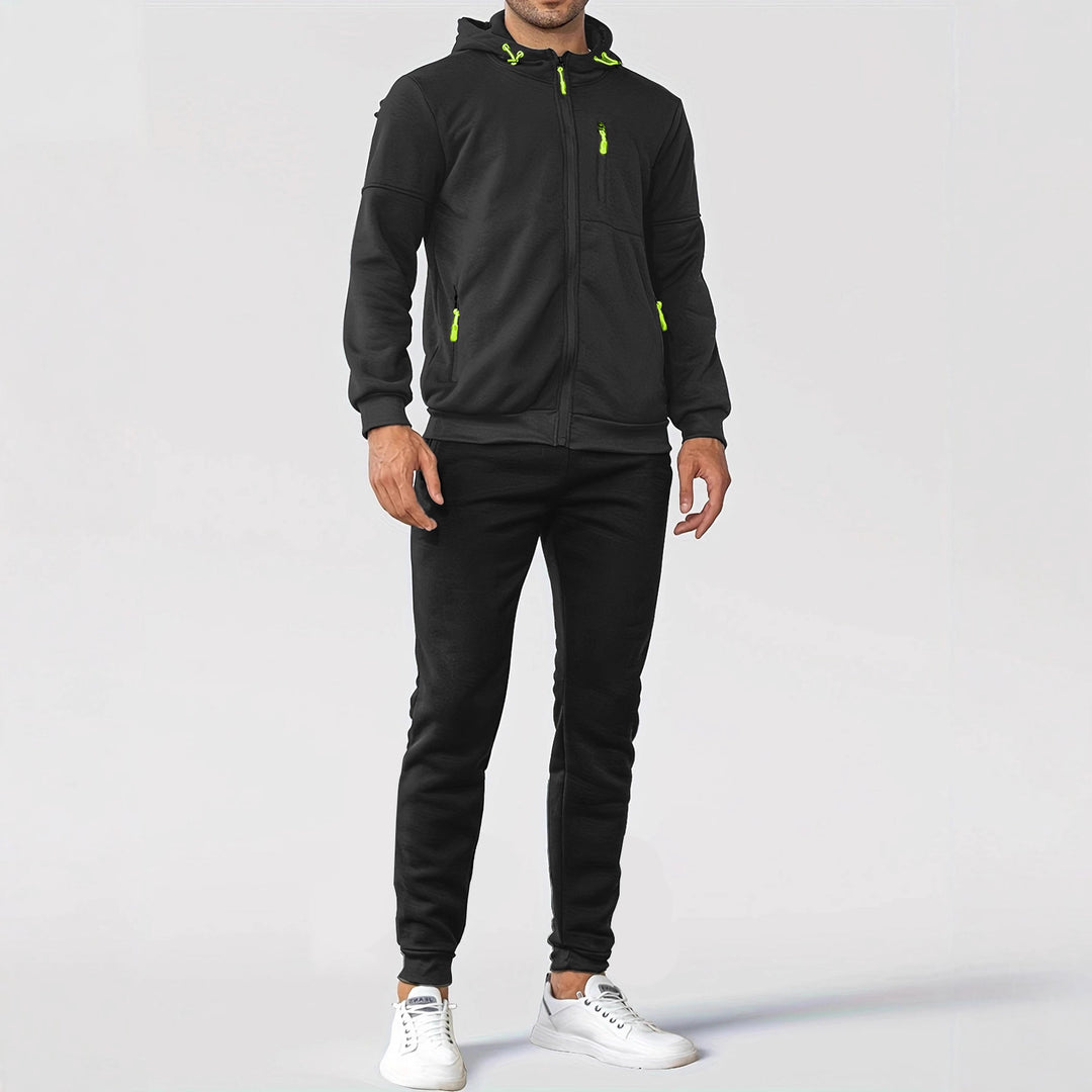 Herren Funktionsjacke mit atmungsaktiven Einsätzen und praktischen Taschen Echoarchiv