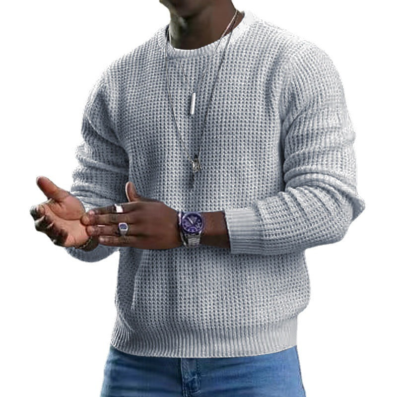 Herren Strukturierter Pullover Echoarchiv