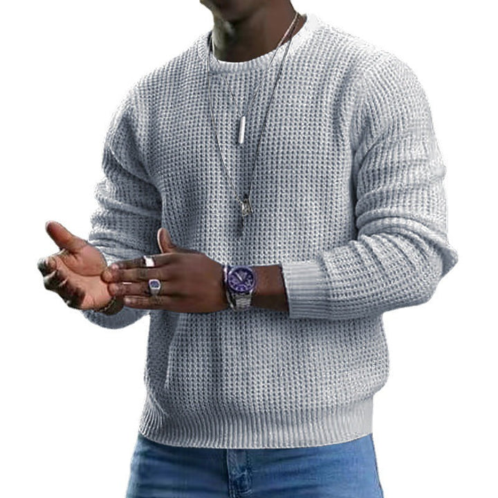 Herren Strukturierter Pullover Echoarchiv