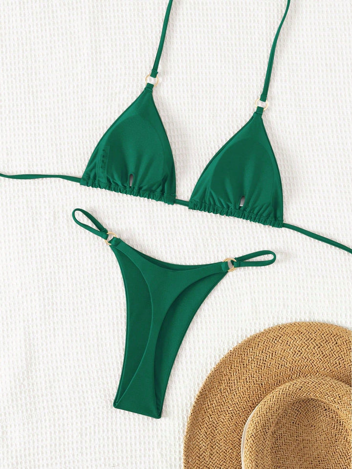Damen Triangel-Bikini mit stilvollen Akzenten Echo Archiv