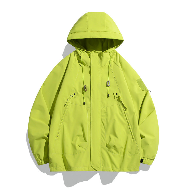 Herren vielseitige Outdoorjacke mit verstellbarer Taille und großen Taschen Echoarchiv