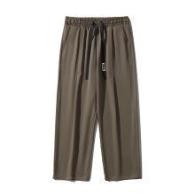 Herren luftige Freizeithose mit verstellbarem Bund und seitlichen Taschen Echoarchiv