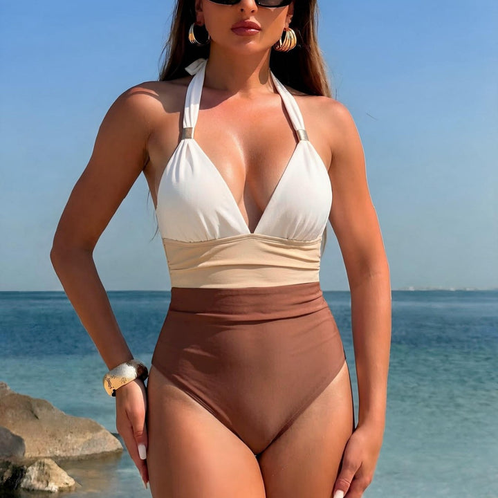Damen Exklusiver Strand-Midi-Rock mit bindbarem Detail Echo Archiv
