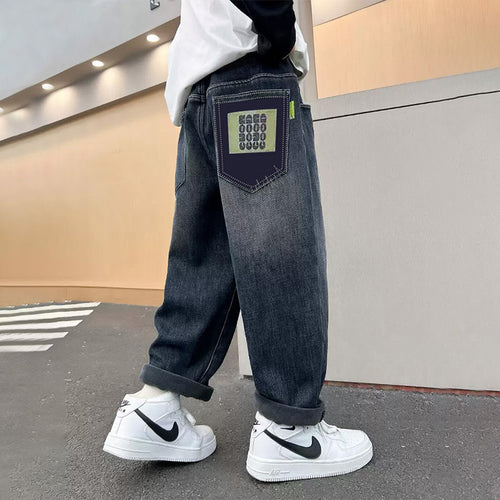 Jungen lässige Denim-Hose mit praktischen seitlichen Taschen Echo Archiv