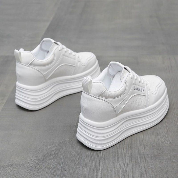 Damen Sportliche Plateau Sneakers Echo Archiv