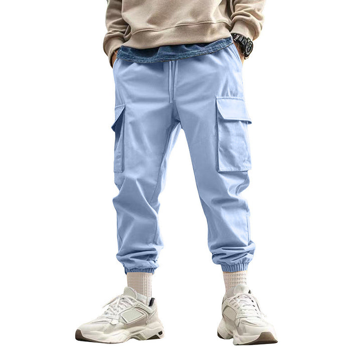 Herren Cargo-Jogginghose mit praktischen Taschen und elastischem Bund Echoarchiv