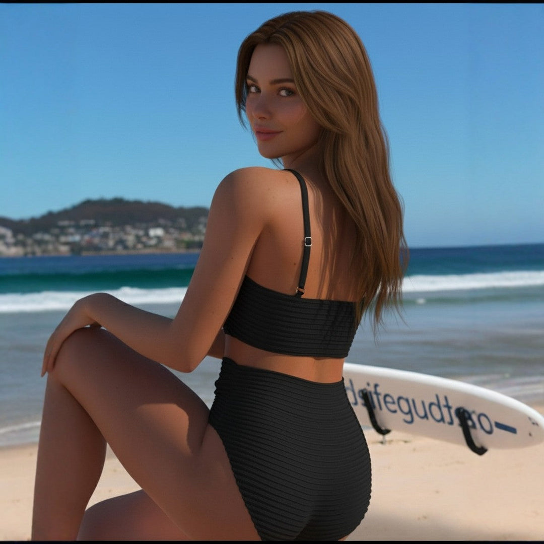 Damen Bequemer Push-Up Bikini Echoarchiv