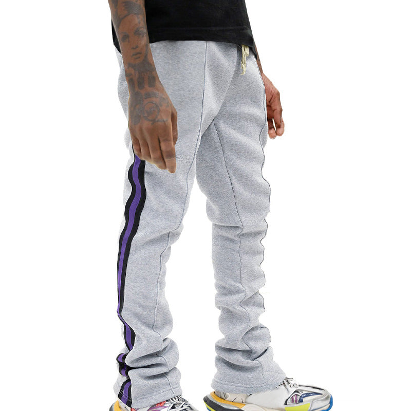 Herren Sportliche Sweatpants mit seitlichen Streifen und verstellbarem Bund Echoarchiv