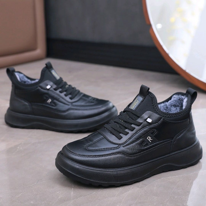 Herren Gefütterter Winter-Sneaker mit Teddyfutter und robuster Profilsohle Echoarhiv