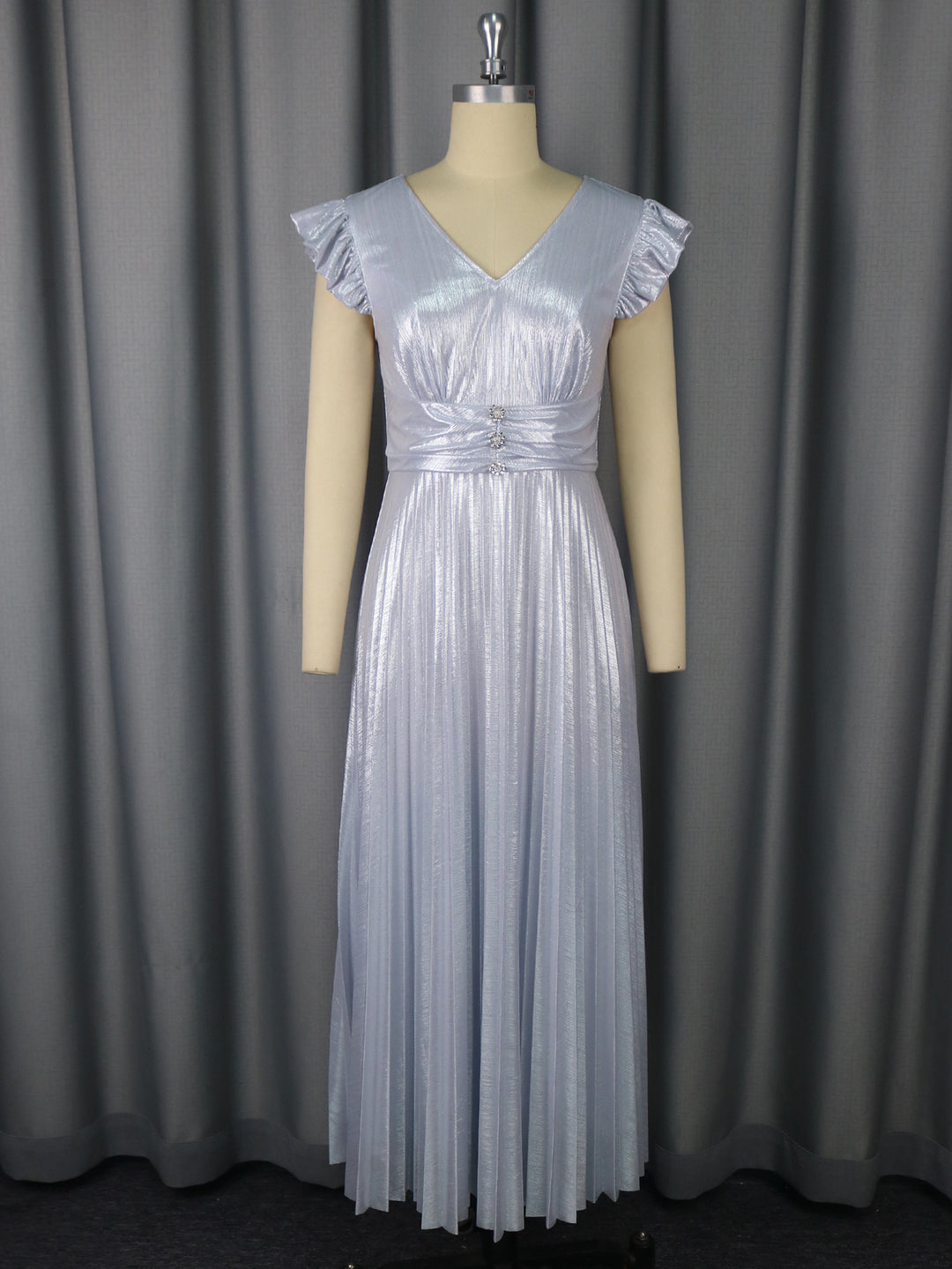 Damen Fließendes Maxikleid mit Raffungen Echo Archiv