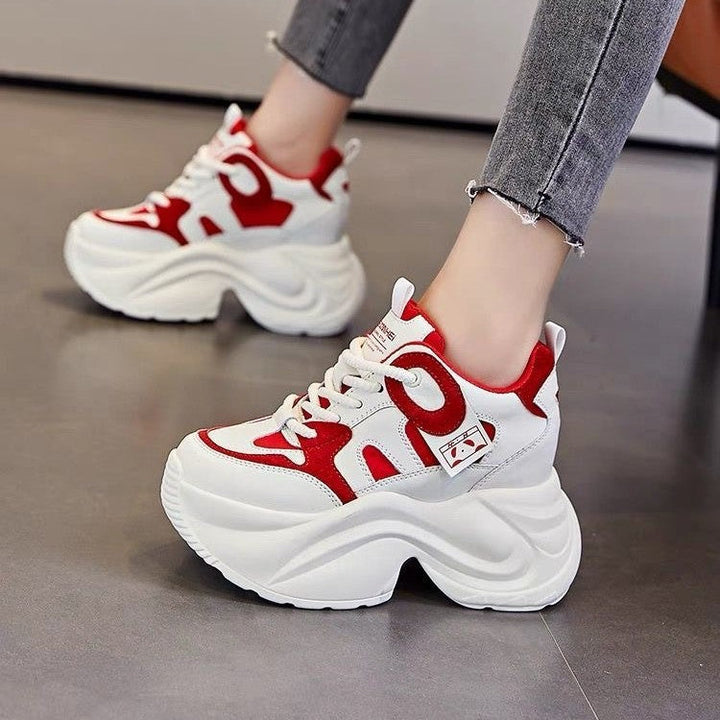 Damen modische Plateau-Sneaker Echo Archiv