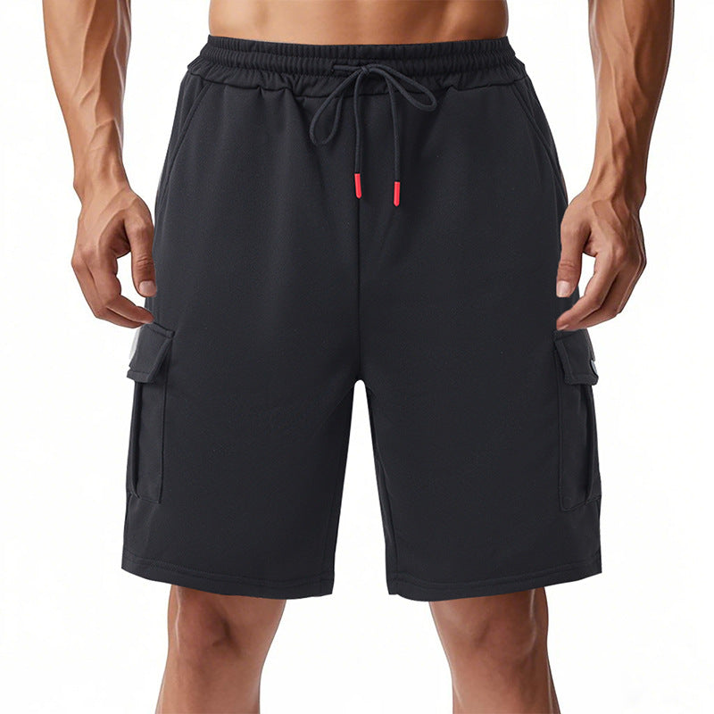 Herren funktionale Sportshorts mit praktischen Seitentaschen und elastischem Bund Echoarchiv