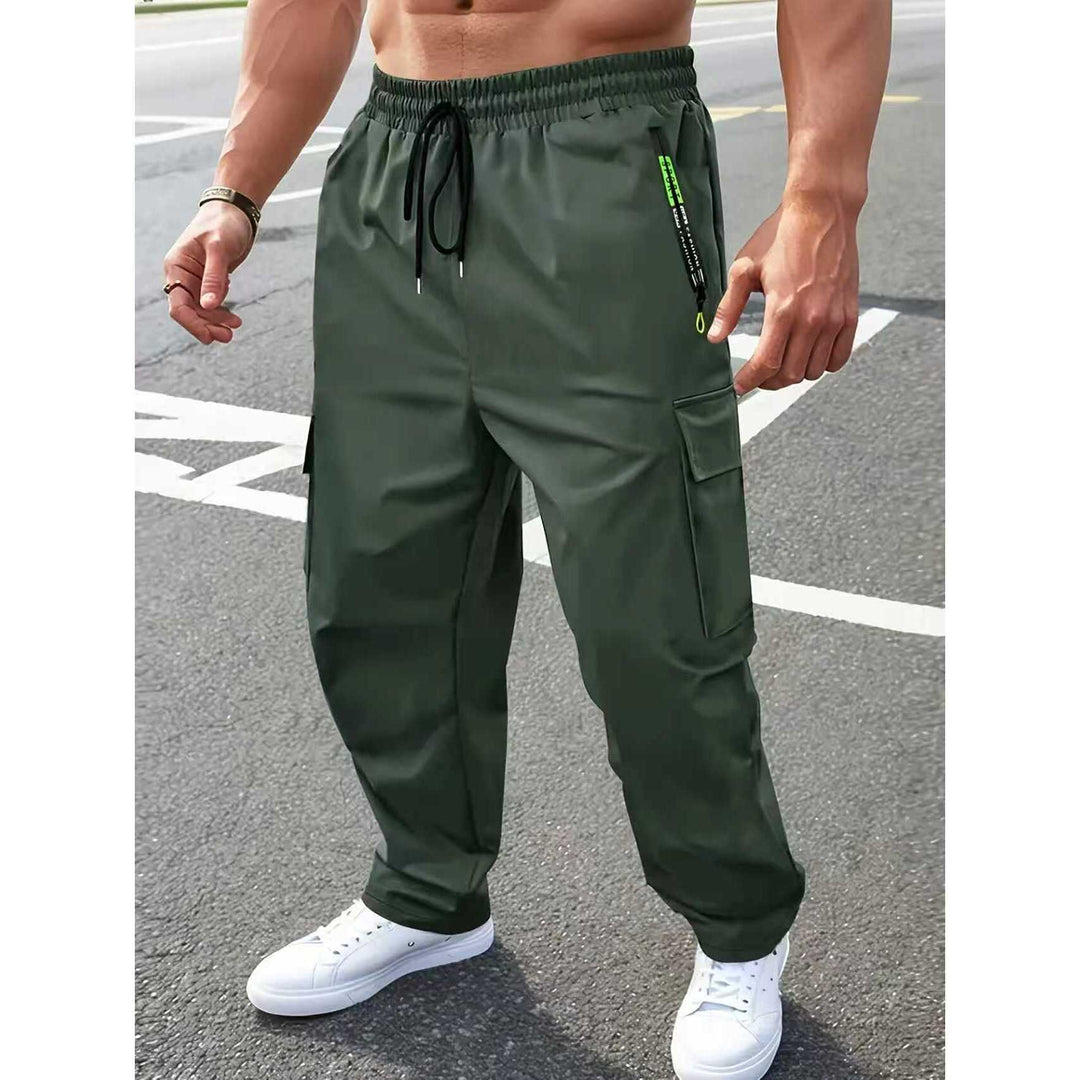 Herren Praktische Cargo-Hose mit verstellbarem Gummizug Echo Archiv