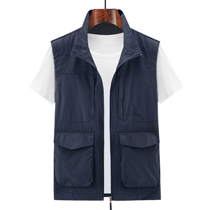 Herren Multifunktionale Outdoor-Weste mit praktischen Taschen Echo Archiv