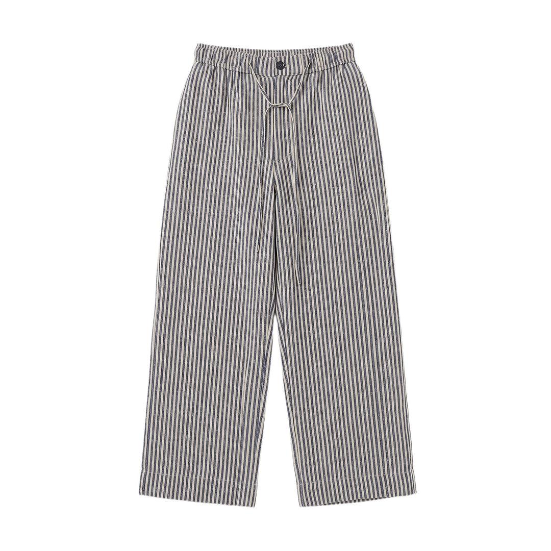 Damen Modische Leinenhose mit elastischem Bund Echo Archiv