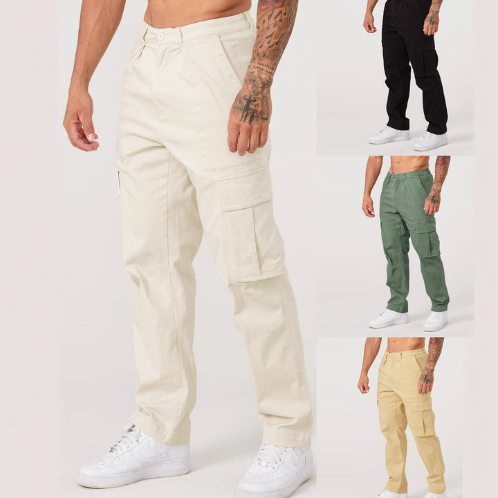 Herren Cargo-Hose mit funktionalen Taschen und komfortabler Passform Echoarchiv