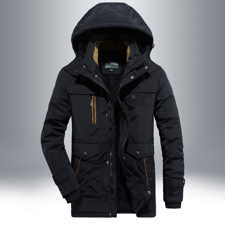 Herren Wasserfeste Outdoor-Jacke mit Fleece-Futter Echo Archiv