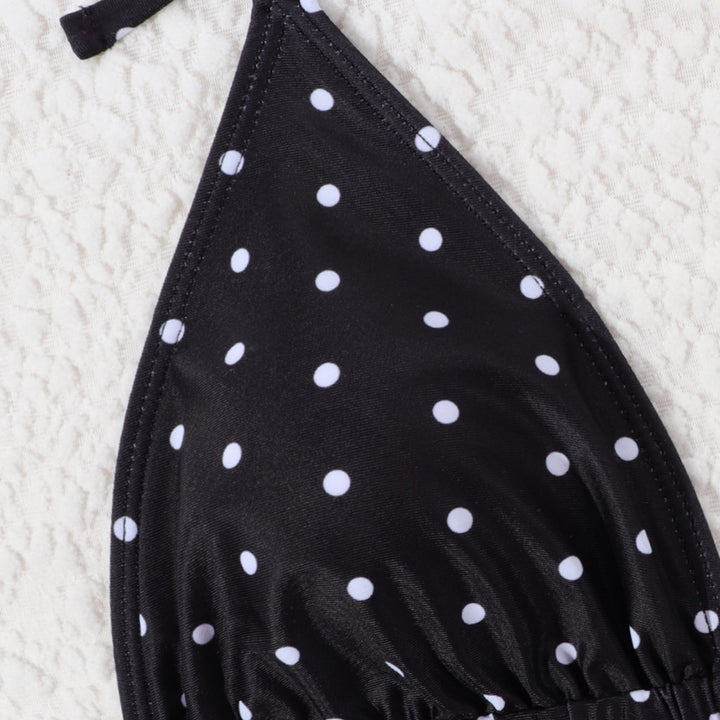 Damen Bikini-Set mit verspieltem Polka-Dot-Muster und verstellbaren Trägern Echo Archiv