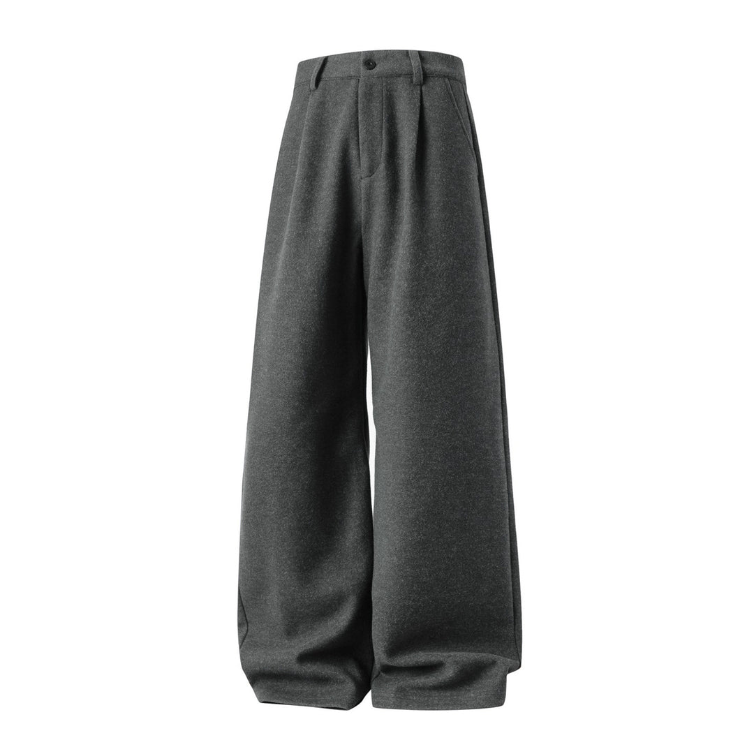 Damen Hochgeschnittene Ballonhose aus Wollmix mit Bundfalten und weiter Silhouette Echo Archiv