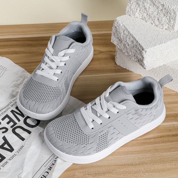Unisex Atmungsaktive Strick-Laufsneaker mit leichter EVA-Sohle – Tavélo
