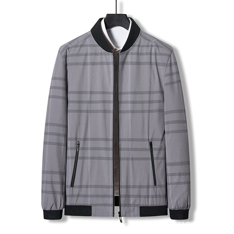 Herren sportliche Übergangsjacke mit modernen Einsätzen und vielseitigen Taschen Echoarchiv