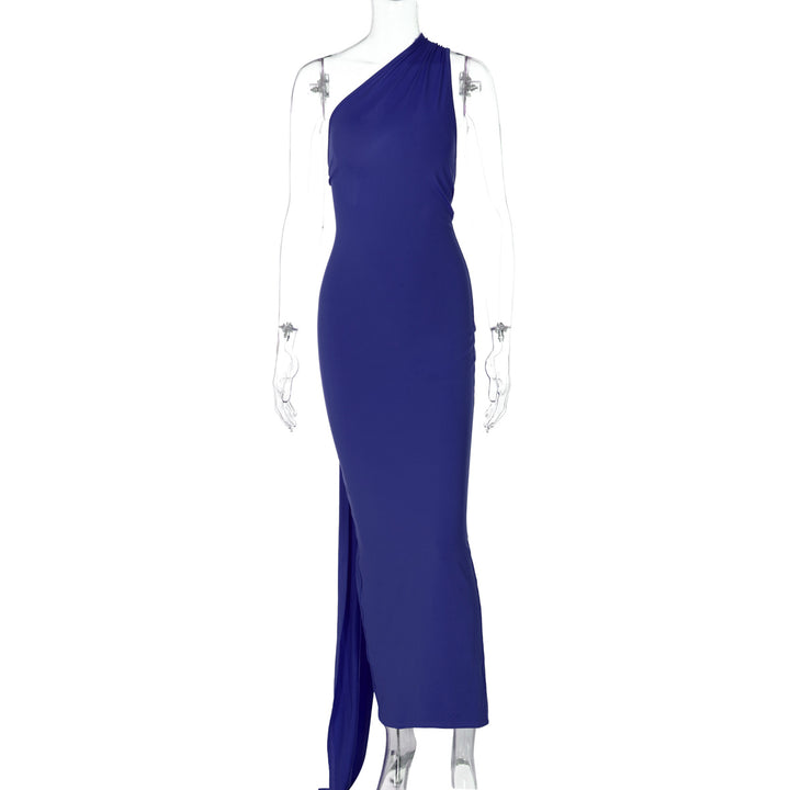 Damen Elegantes One-Shoulder Abendkleid Echo Archiv