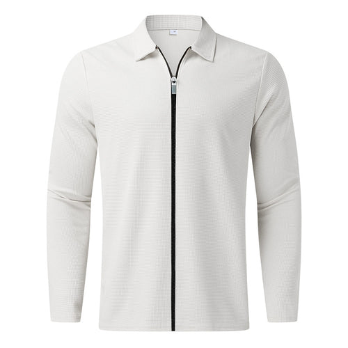 Herren sportliches Langarm-Training-Shirt mit atmungsaktiver Struktur Echoarchiv