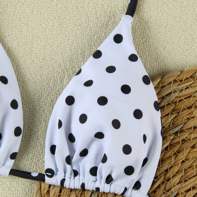 Damen Triangel-Bikini mit elegantem Punkte-Muster Echo Archiv
