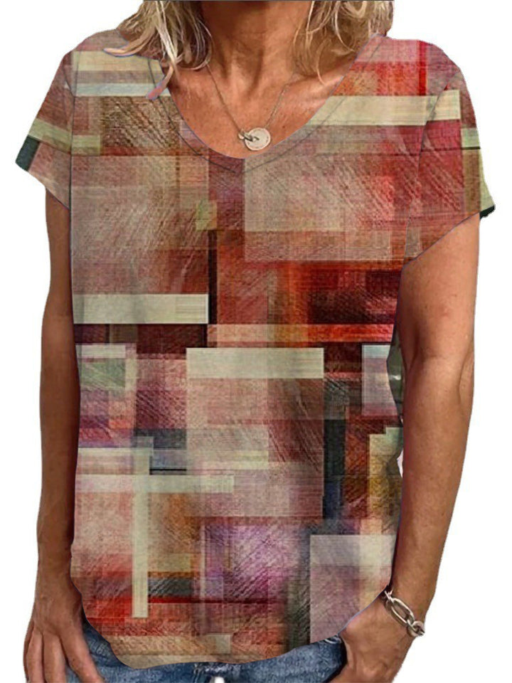 Damen Lockere Bluse mit buntem Paisleymuster Echo Archiv