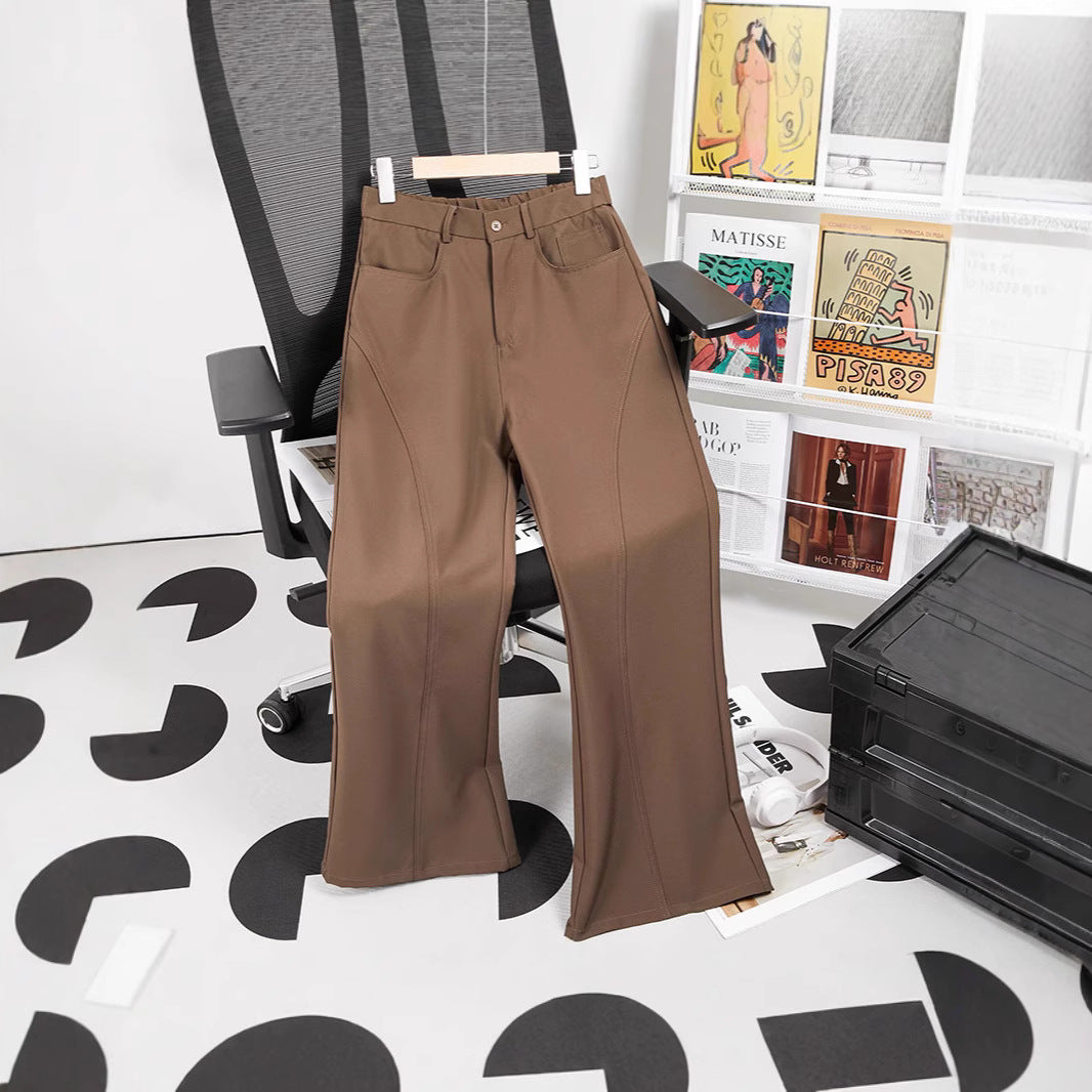 Damen Elegante und bequeme Weitbein-Hose Echoarchiv