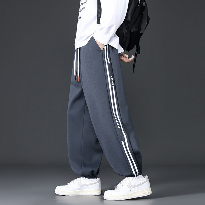 Herren Sportliche Jogginghose mit strapazierfähigem Material