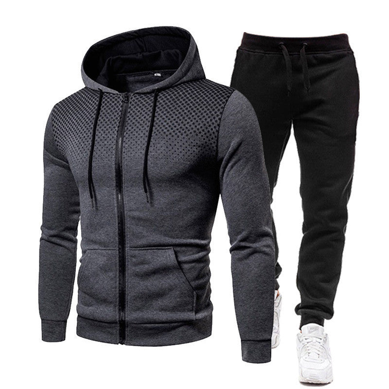 Herren sportliches Outfit mit Kapuze Echoarchiv