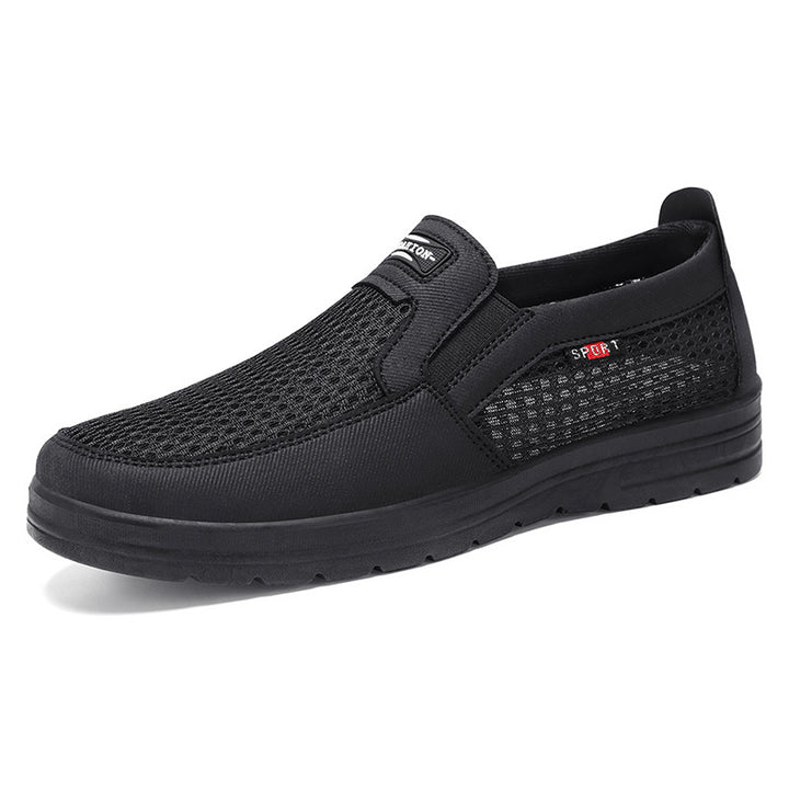Herren nan atmungsaktiver Slip-On Freizeitschuh mit gestricktem Obermaterial, elastischem Einstieg und stoßdämpfender EVA-Sohle Echo Archiv
